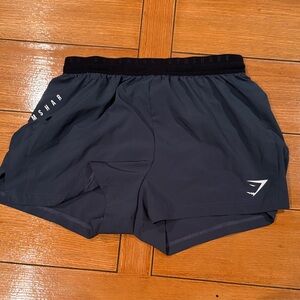Gymshark Men's Dark Gray Athletic Shorts